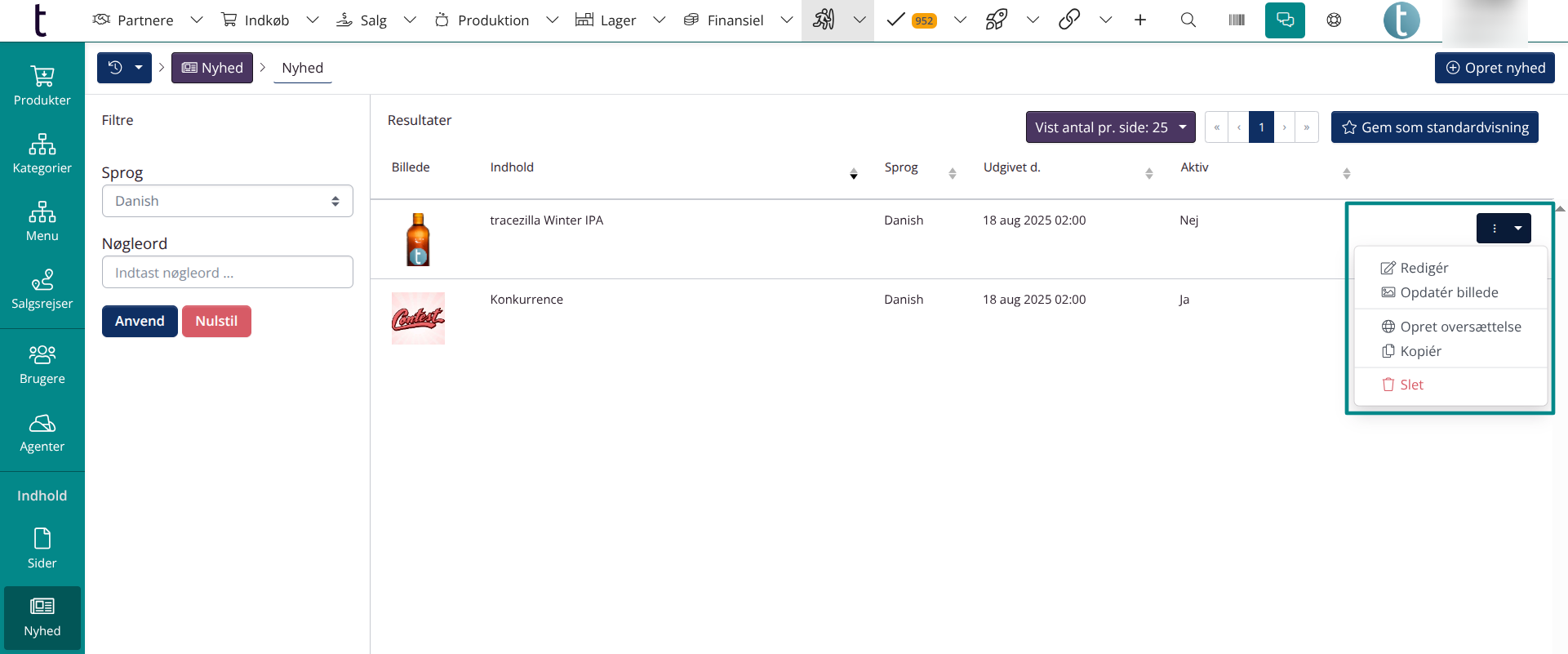 Nyheder i B2B Commerce
