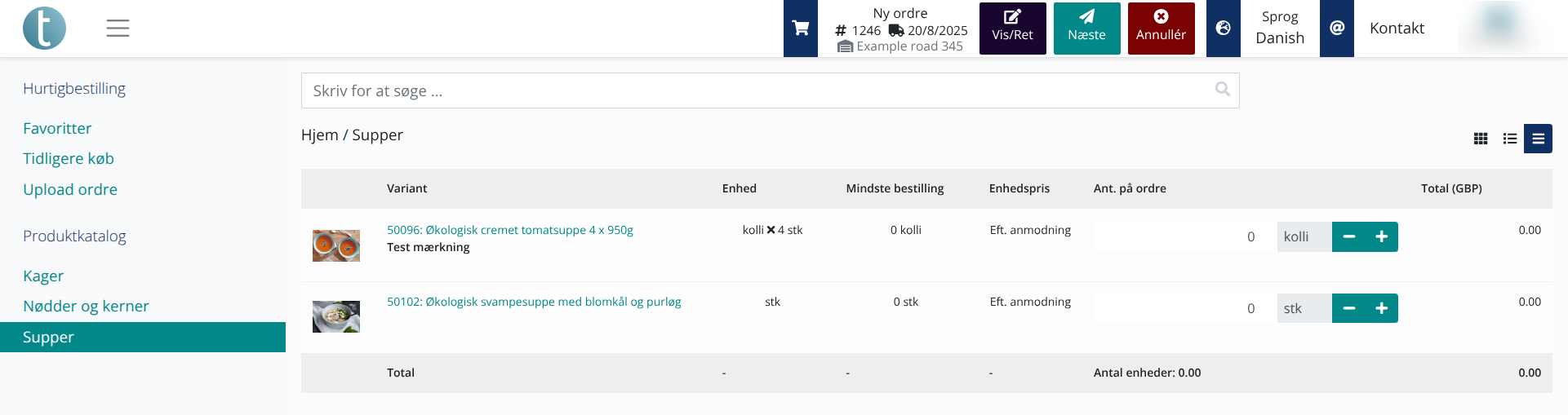 Søgefelt: Nyt udseende