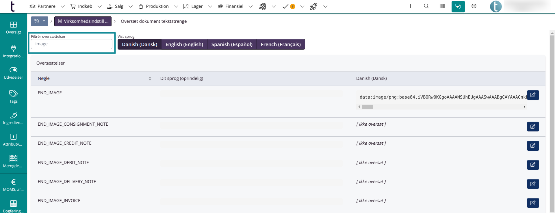 Tilføj billeder til dokumenter