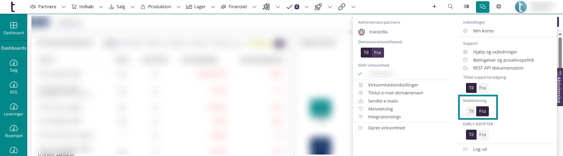 Mobilvisning: På/ Af