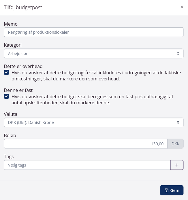 tilføj opgave til arbejdsgang