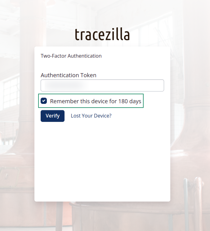 Enable Two-Factor Authentication