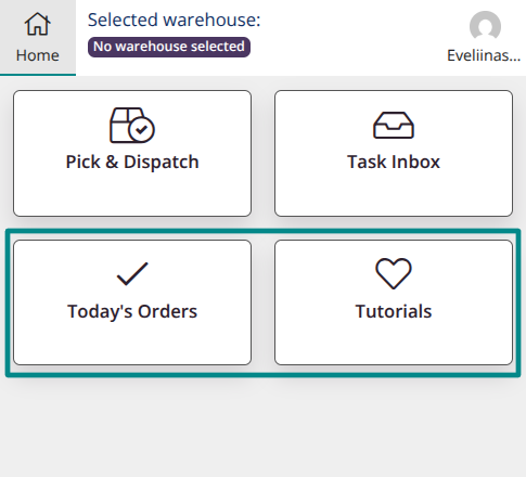 Custom menu items in mobile version