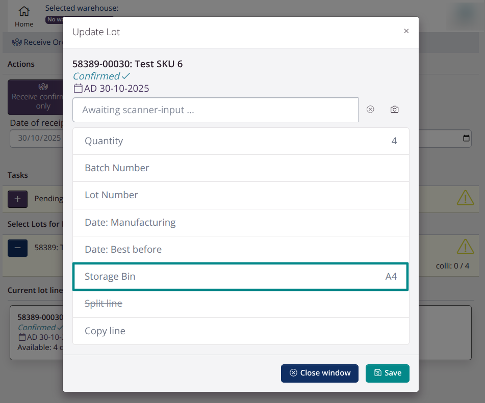 Custom menu items in the mobile version