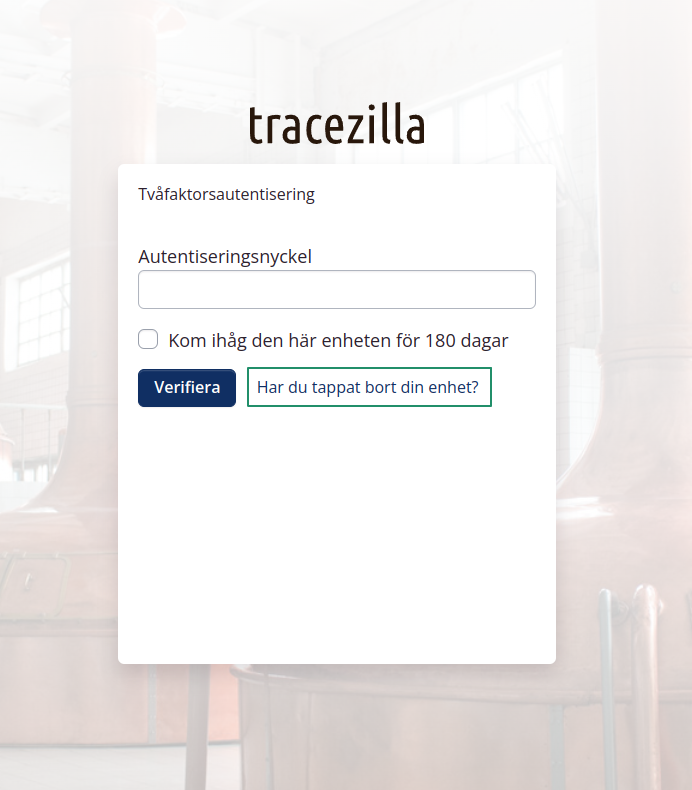 2FA: Borttappad mobiltelefon