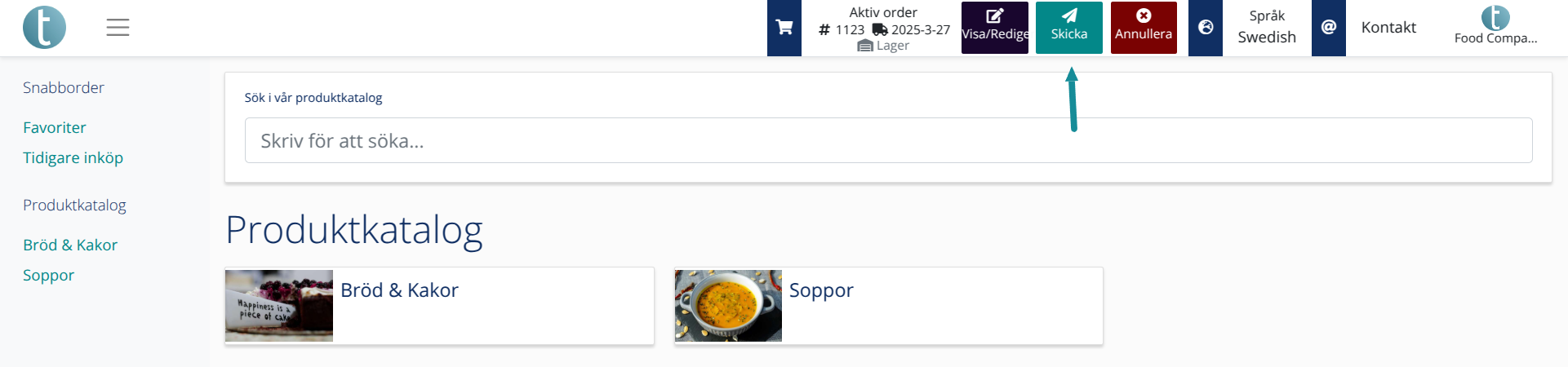 B2B hide ssend button