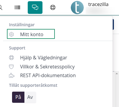 Aktivera tvåfaktorsautentisering