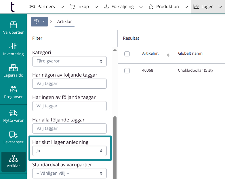 Kontaktuppgifter till lokationer: Steg 2