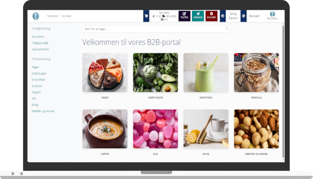 Opdateringer til B2B Commerce