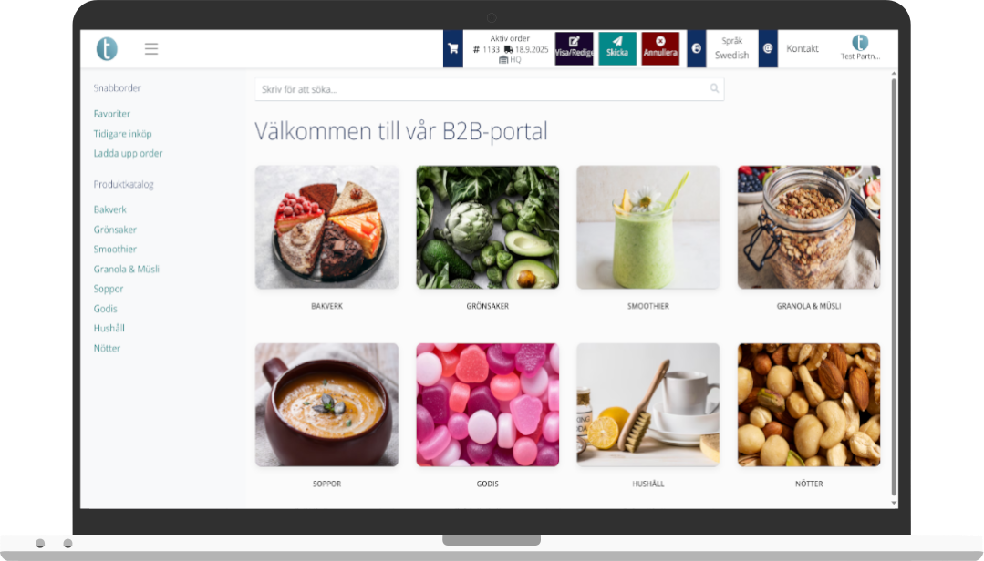 Uppdateringar till B2B Commerce